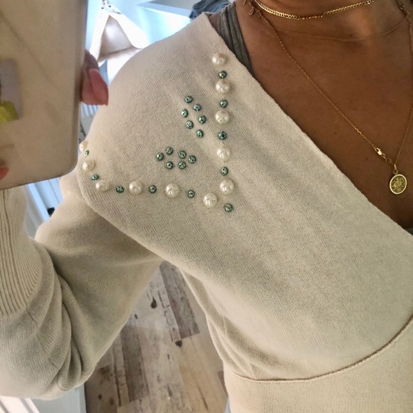 Wildfox Wilder Mock Wrap top size small - Picture 5 of 12